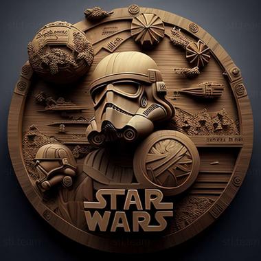 3D model Star Wars Empire at War game (STL)